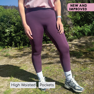 Walkies Ready® Leggings - Plum