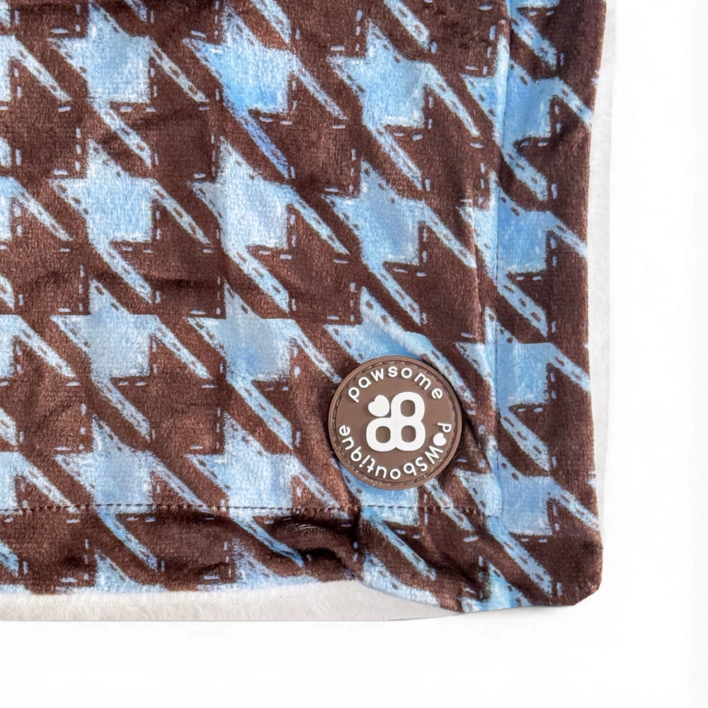 Dog Blanket - Horizon Houndstooth