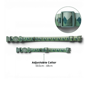 Adventure Collar - Forest Green (Size Large Only)