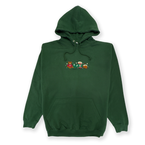 Hoodie - Snuggle Season - Forest Green