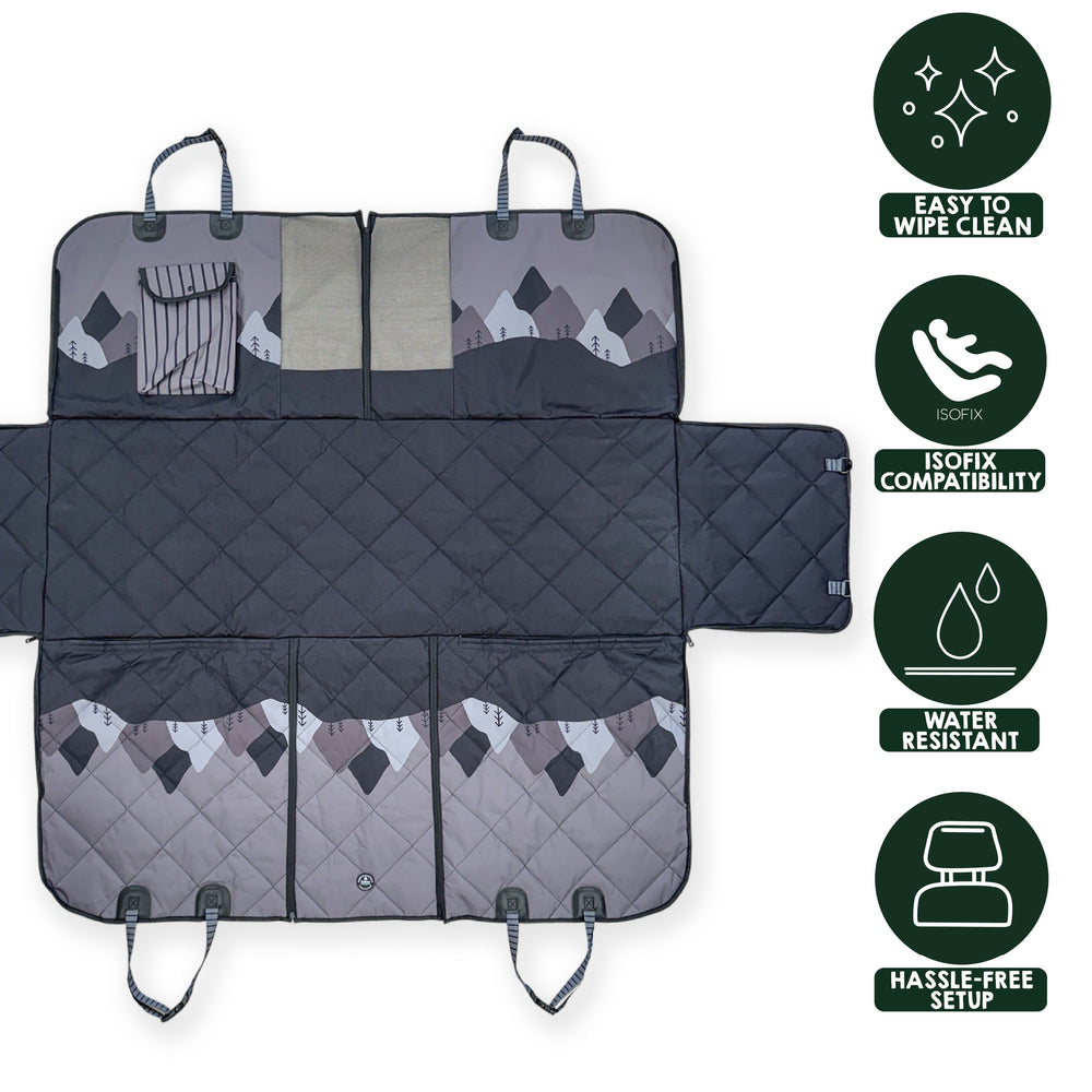 Car Seat Cover - Walkies Ready® Charcoal