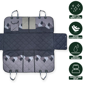 Car Seat Cover - Walkies Ready® Charcoal