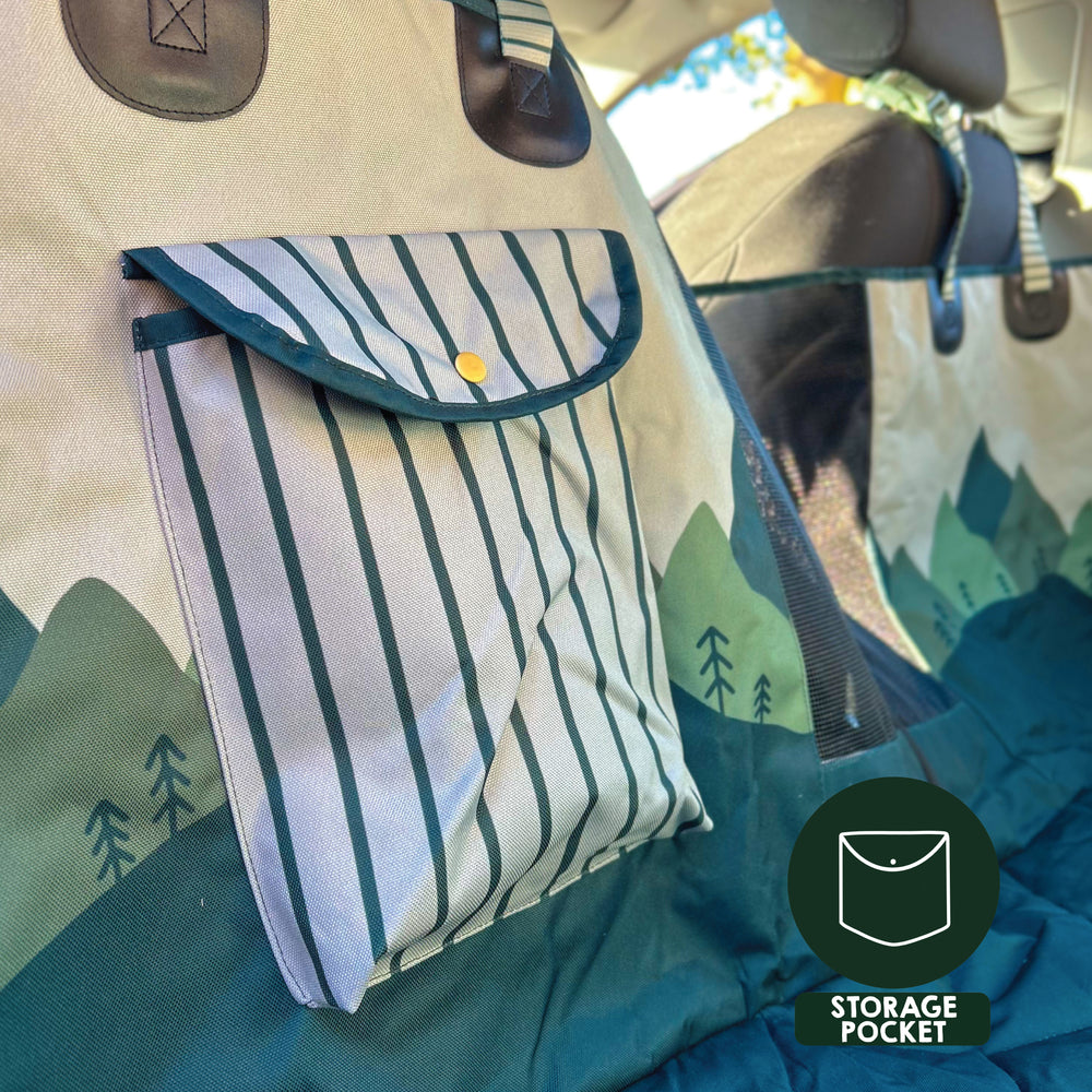 Car Seat Cover - Walkies Ready® Forest Green