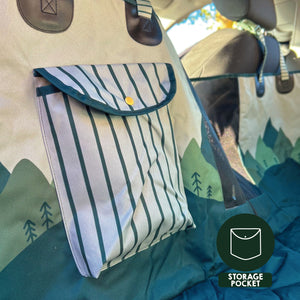 Car Seat Cover - Walkies Ready® Forest Green