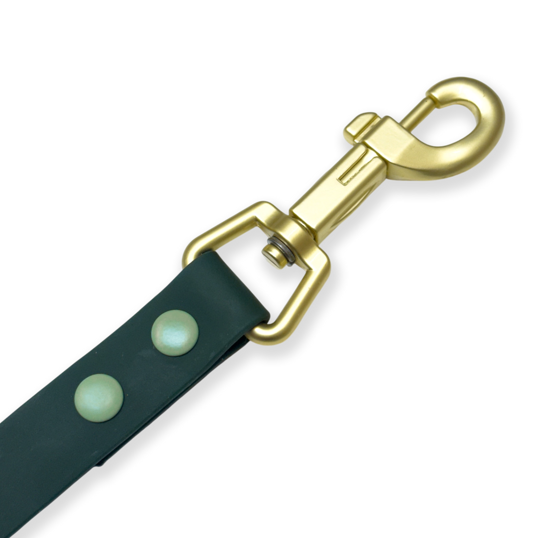 4ft Waterproof Lead - Walkies Ready® Forest Green (New clip)