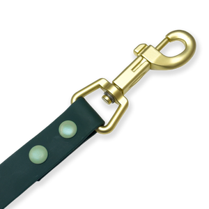 4ft Waterproof Lead - Walkies Ready® Forest Green (New clip)