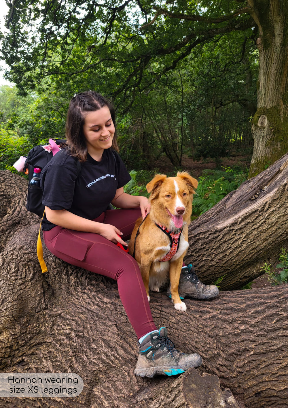Walkies Ready® Leggings - Mulberry