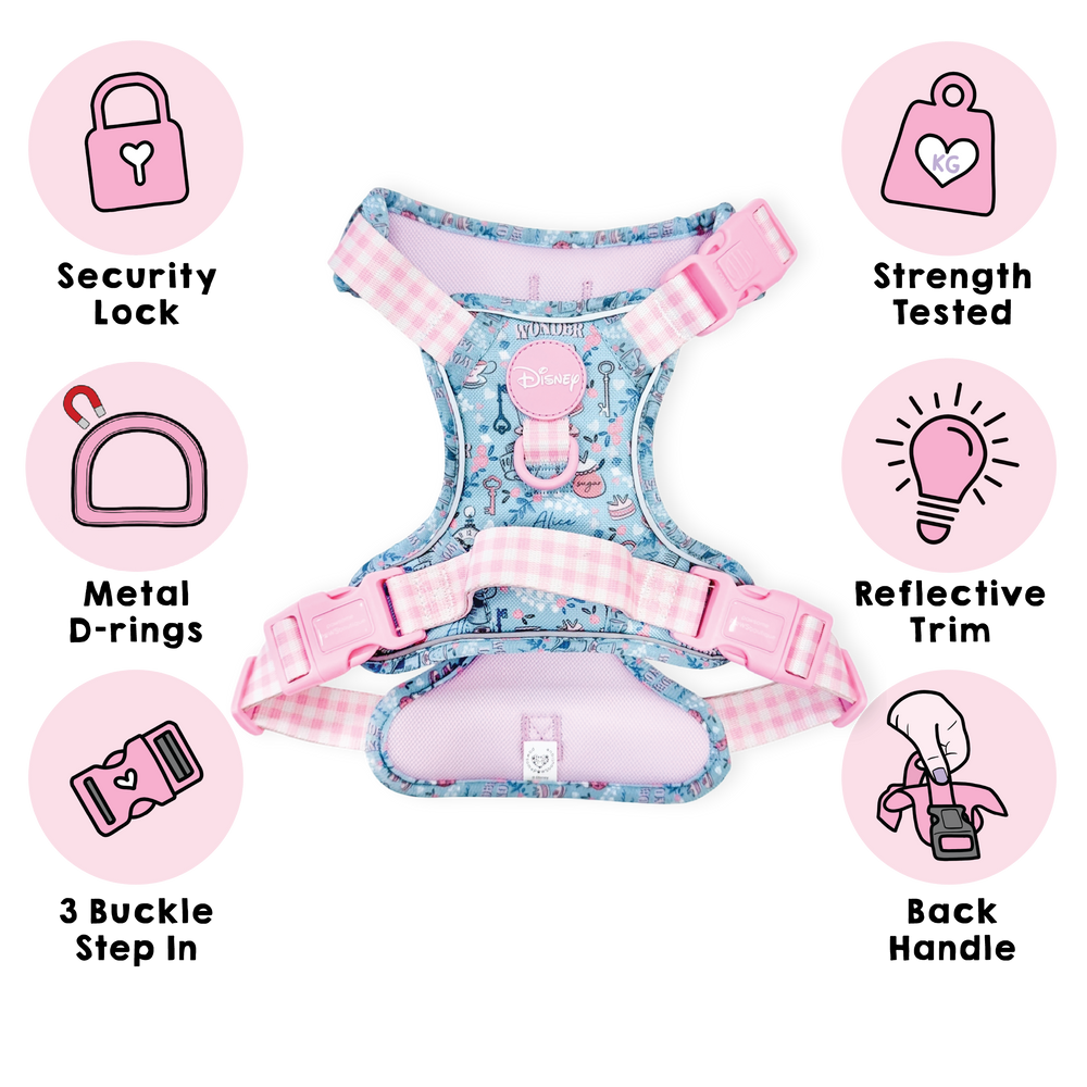 Disney© Tough Trails™ Harness - Mad Hatters Tea Party