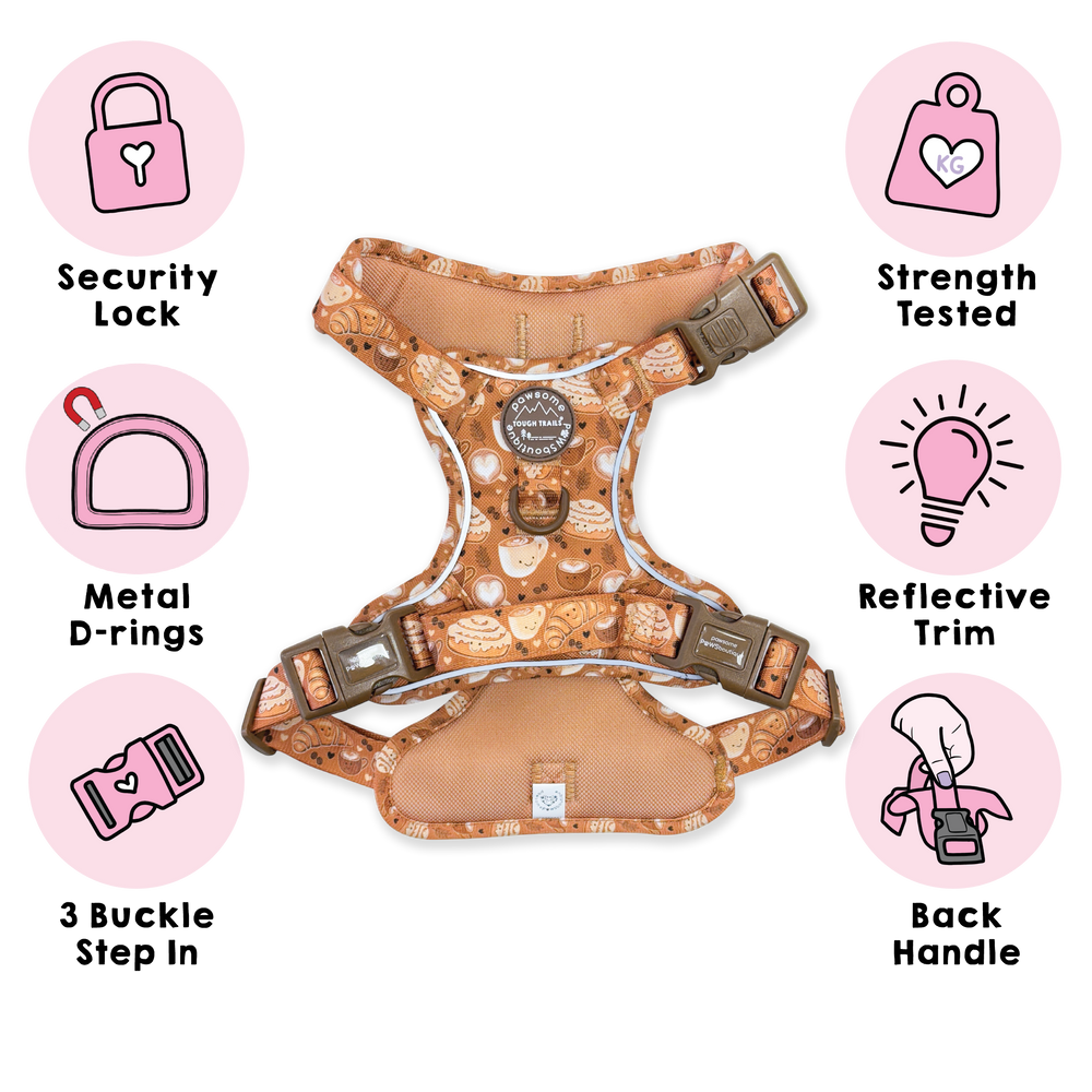 Tough Trails™ Harness - Cinnamon Spice