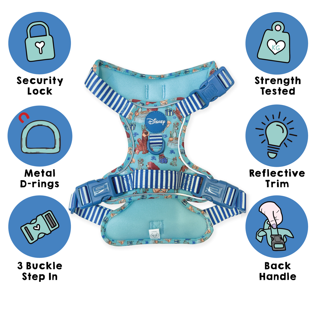 Disney© Tough Trails™ Harness - Tails Of Love