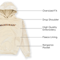 Hoodie - Walkies Ready® Cream