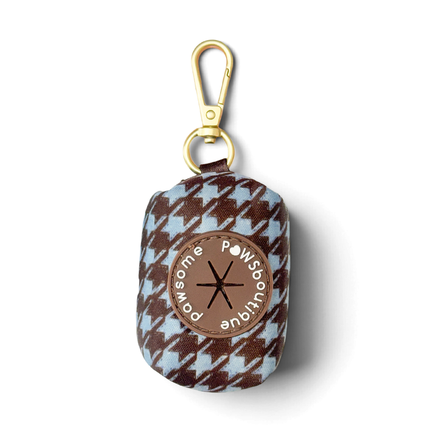Poo Bag Holder - Horizon Houndstooth