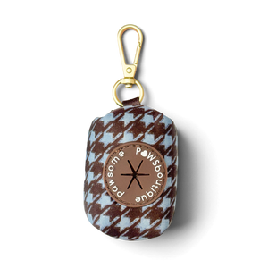Poo Bag Holder - Horizon Houndstooth