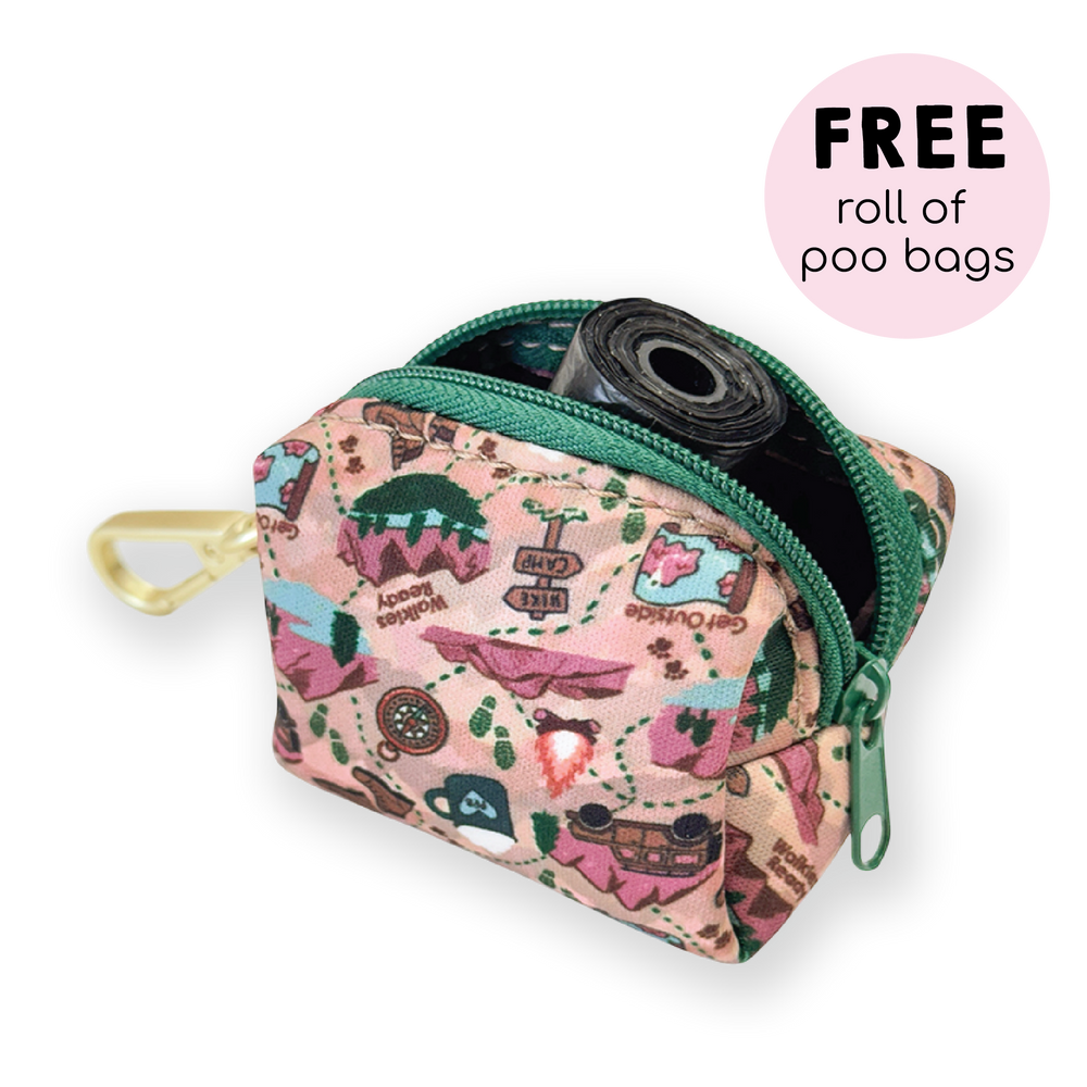 Poo Bag Holder - Adventure Awaits