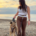 Handsfree Lead - Walkies Ready® Chocolate Brown