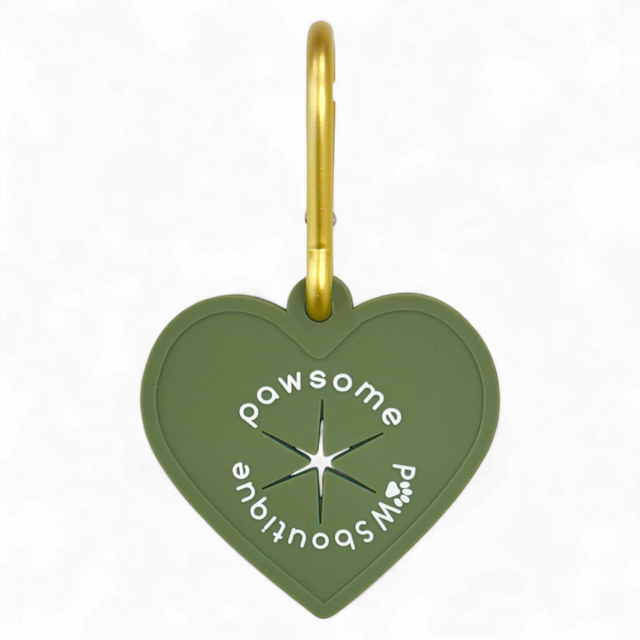 Pawsome Poop Pocket - Khaki (Gold Clip)