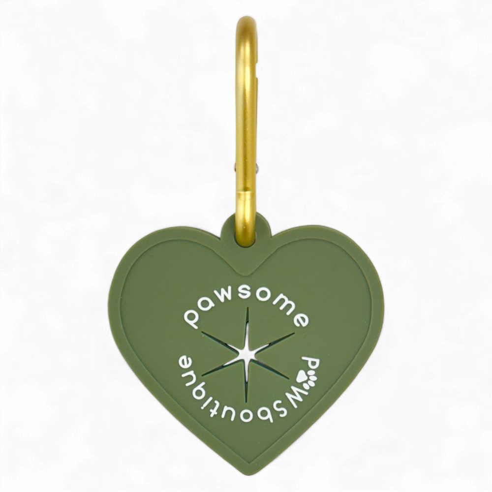 Pawsome Poop Pocket - Khaki (Gold Clip)