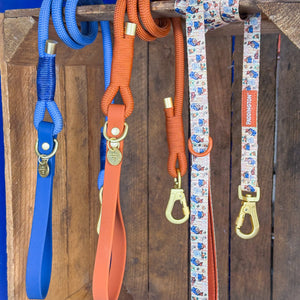 4ft Rope Lead - Rust
