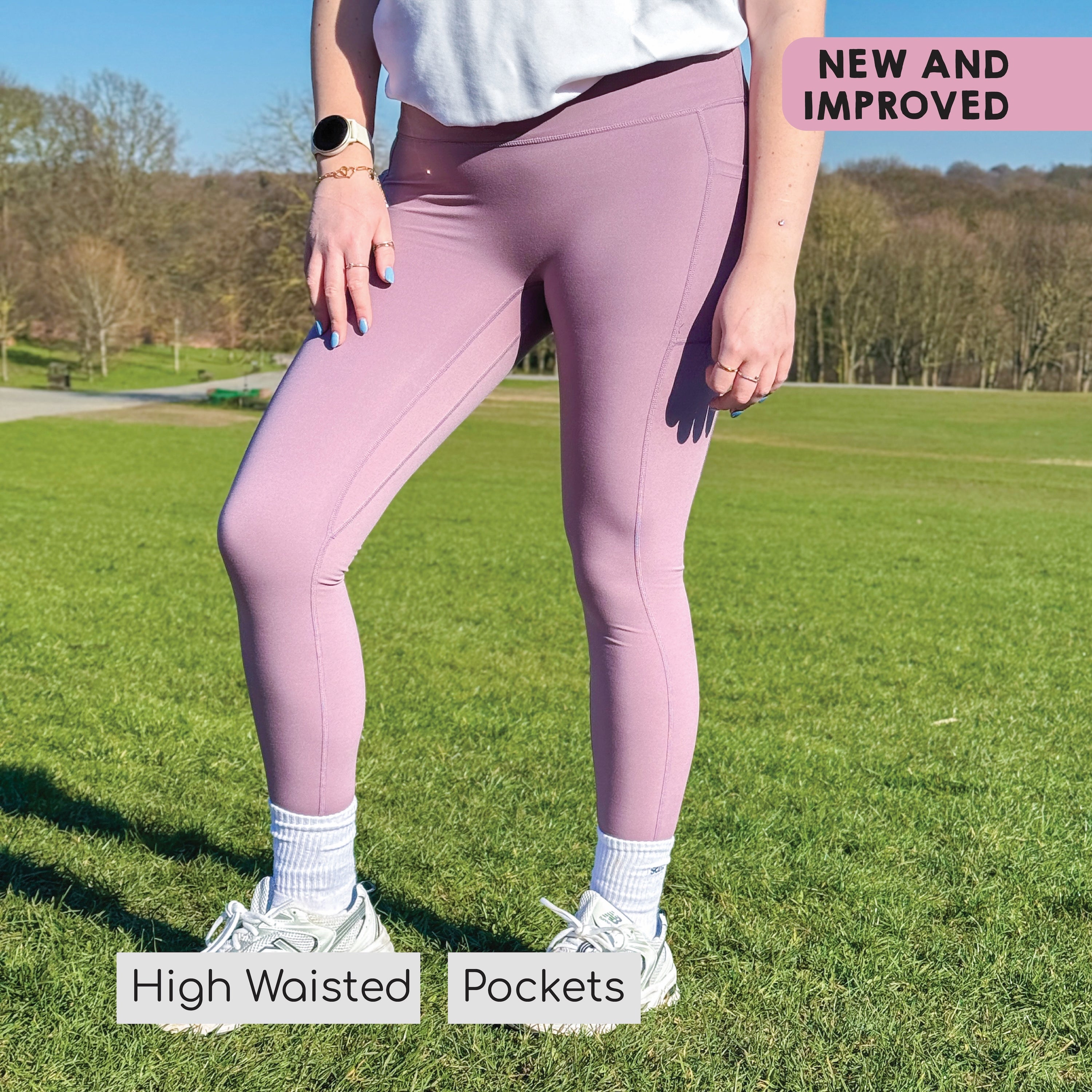 Walkies Ready® Leggings - Lilac