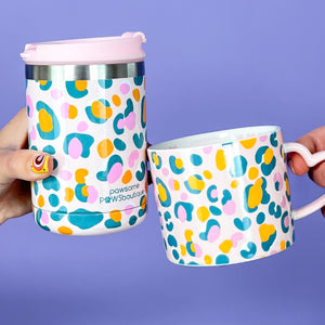Mug - Pink Leopard