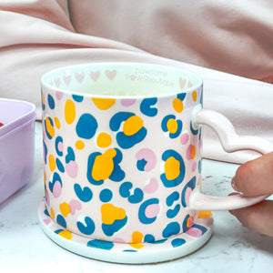 Mug - Pink Leopard