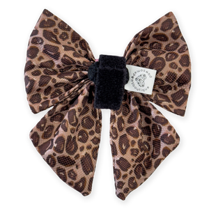 Sailor Bow - Leopard Print
