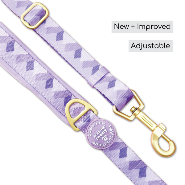AdjustFit Lead - Walkies Ready® Lavender Lilac
