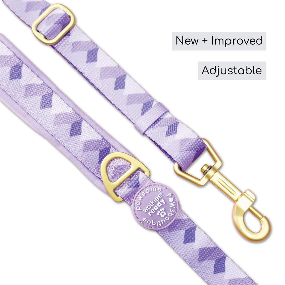 AdjustFit Lead - Walkies Ready® Lavender Lilac
