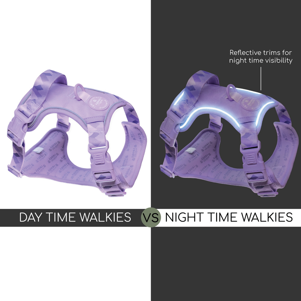 Tough Trails™ Harness - Walkies Ready® Lavender Lilac