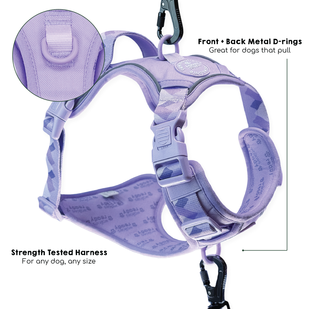 Tough Trails™ Harness - Walkies Ready® Lavender Lilac