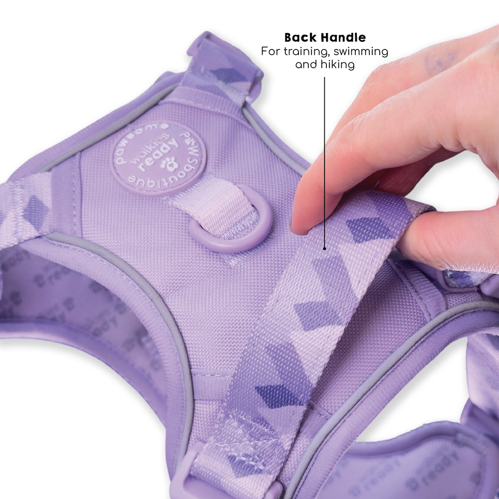 Tough Trails™ Harness - Walkies Ready® Lavender Lilac
