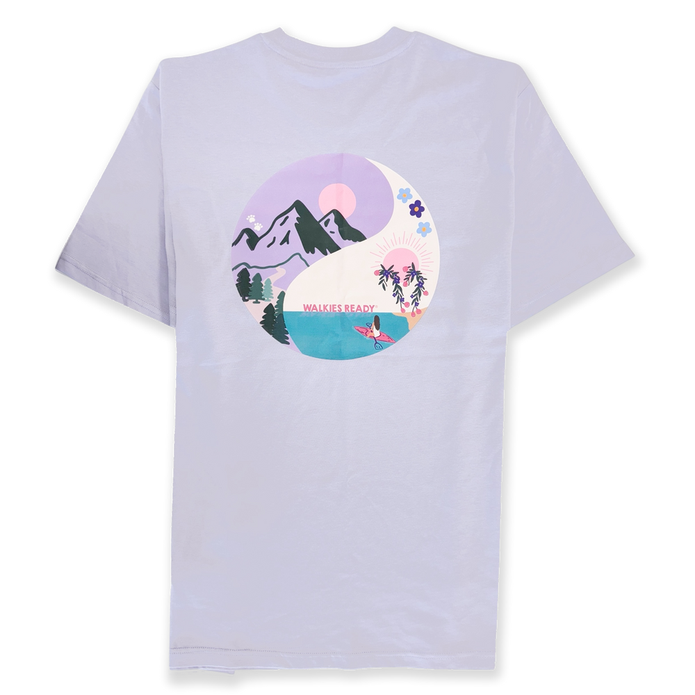T-Shirt - Roaming Wild Dusky Lilac