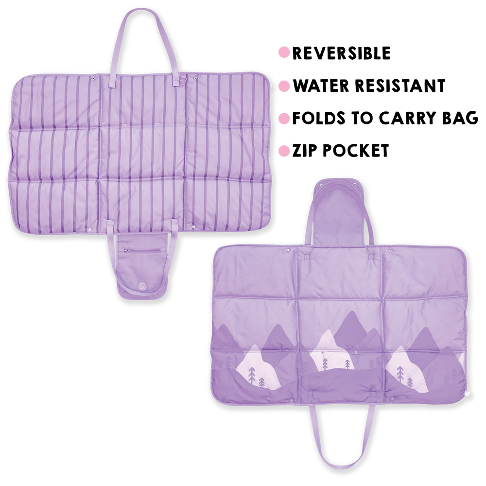Travel Mat - Walkies Ready® Lavender Lilac