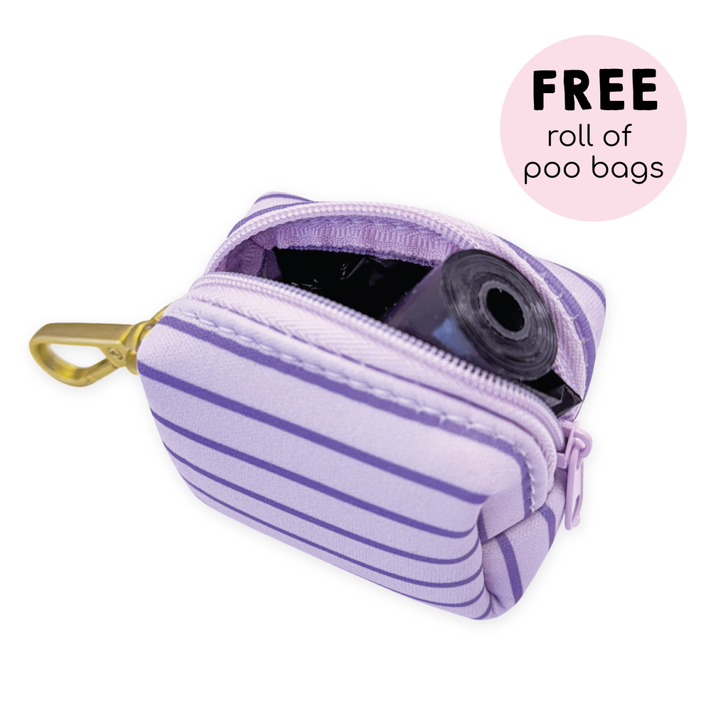 Poo Bag Holder - Walkies Ready® Lavender Lilac