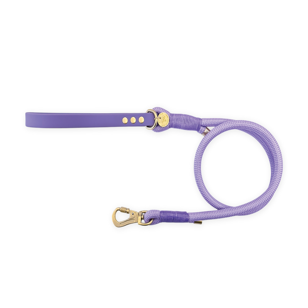 4ft Rope Lead - Walkies Ready® Lavender Lilac
