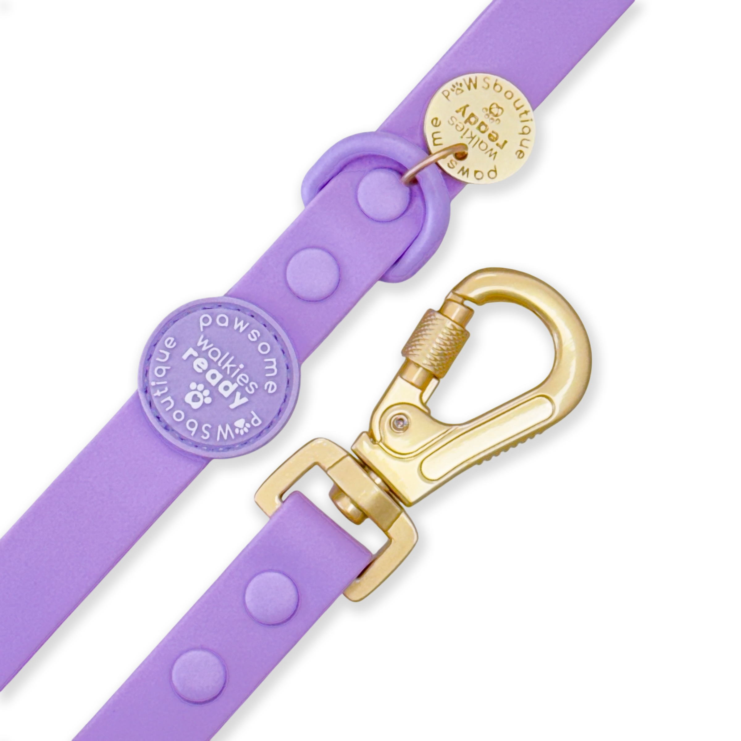 4ft Waterproof Lead - Walkies Ready® Lavender Lilac