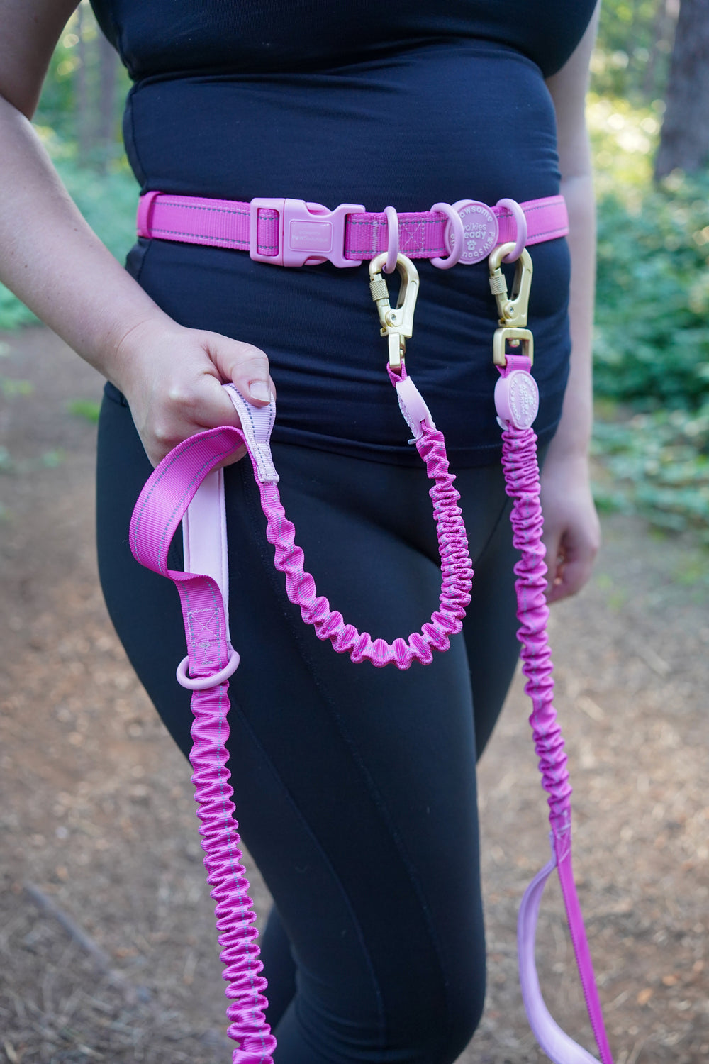 Handsfree Lead - Walkies Ready® Raspberry Pink
