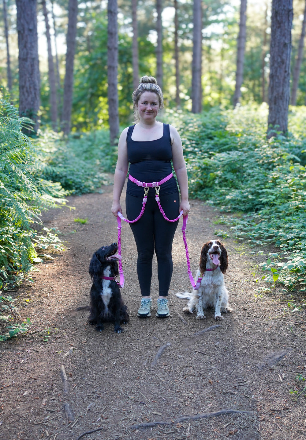 Handsfree Lead - Walkies Ready® Raspberry Pink