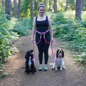 Handsfree Lead - Walkies Ready® Raspberry Pink
