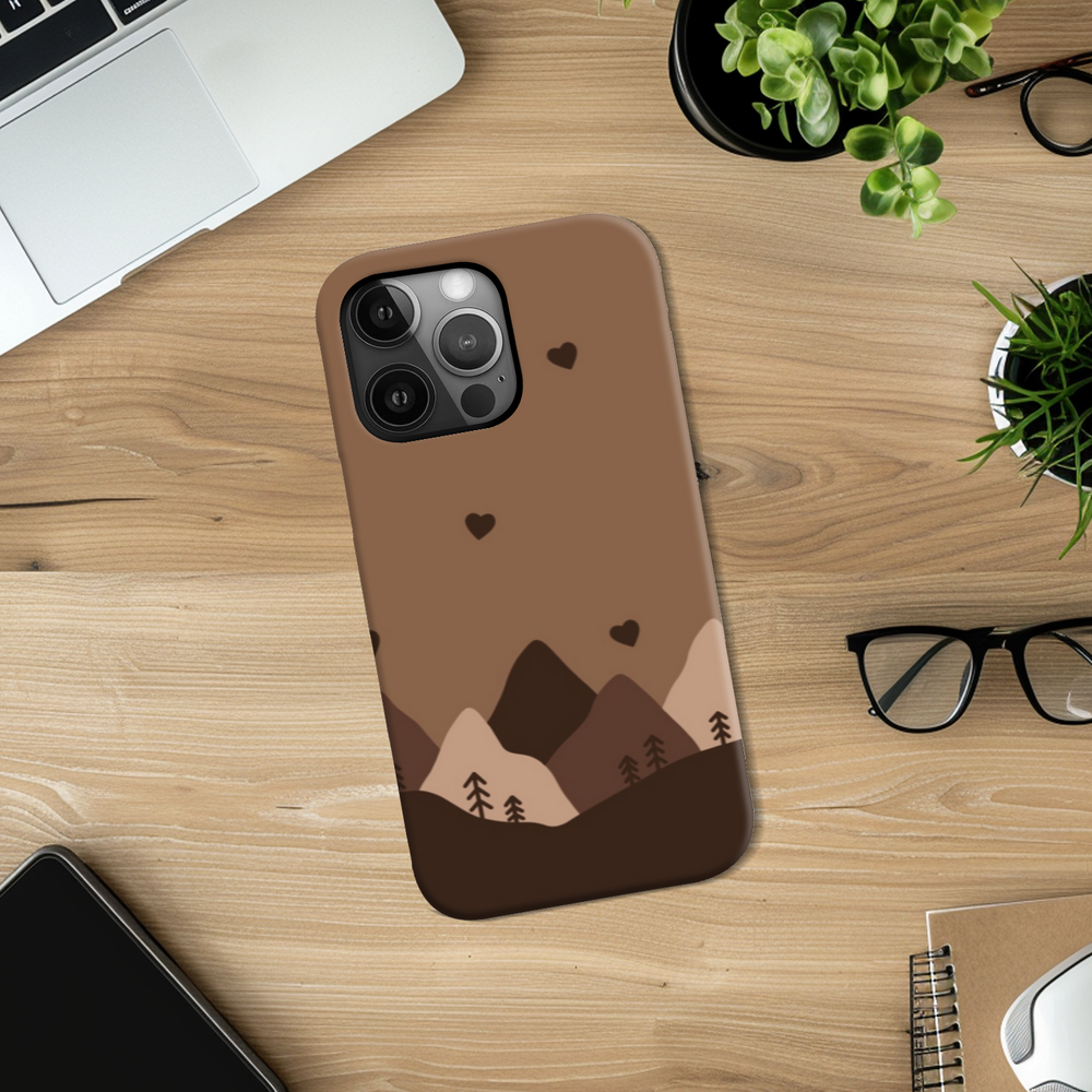 Phone Case - Walkies Ready® Chocolate Brown
