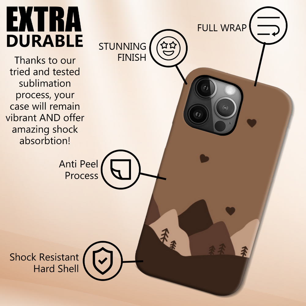 Phone Case - Walkies Ready® Chocolate Brown