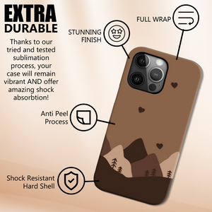 Phone Case - Walkies Ready® Chocolate Brown