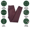 Lite Leggings - Mulberry