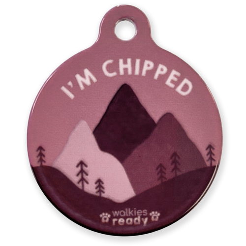 ID Tag - Walkies Ready®- Mulberry