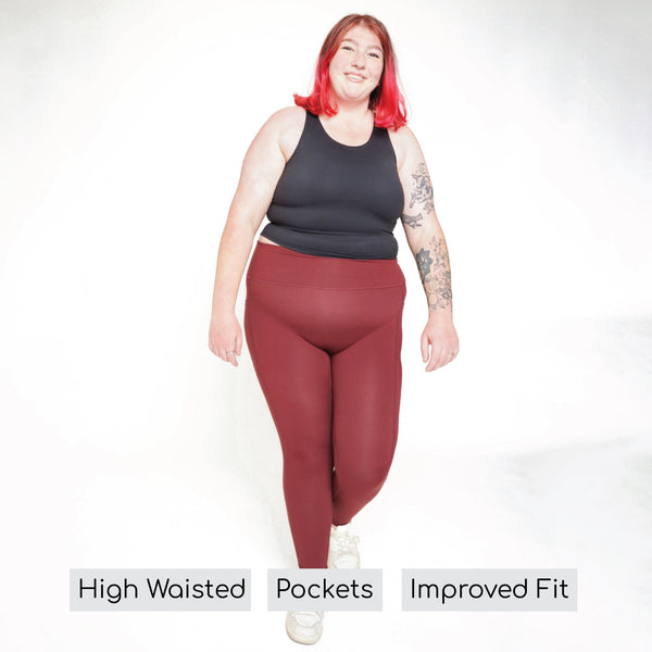 Walkies Ready® Leggings - Mulberry