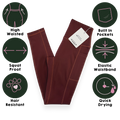 Mulberry Leggings & Charcoal/Pink Fleece Bundle