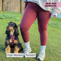 Mulberry Leggings & Charcoal/Pink Fleece Bundle