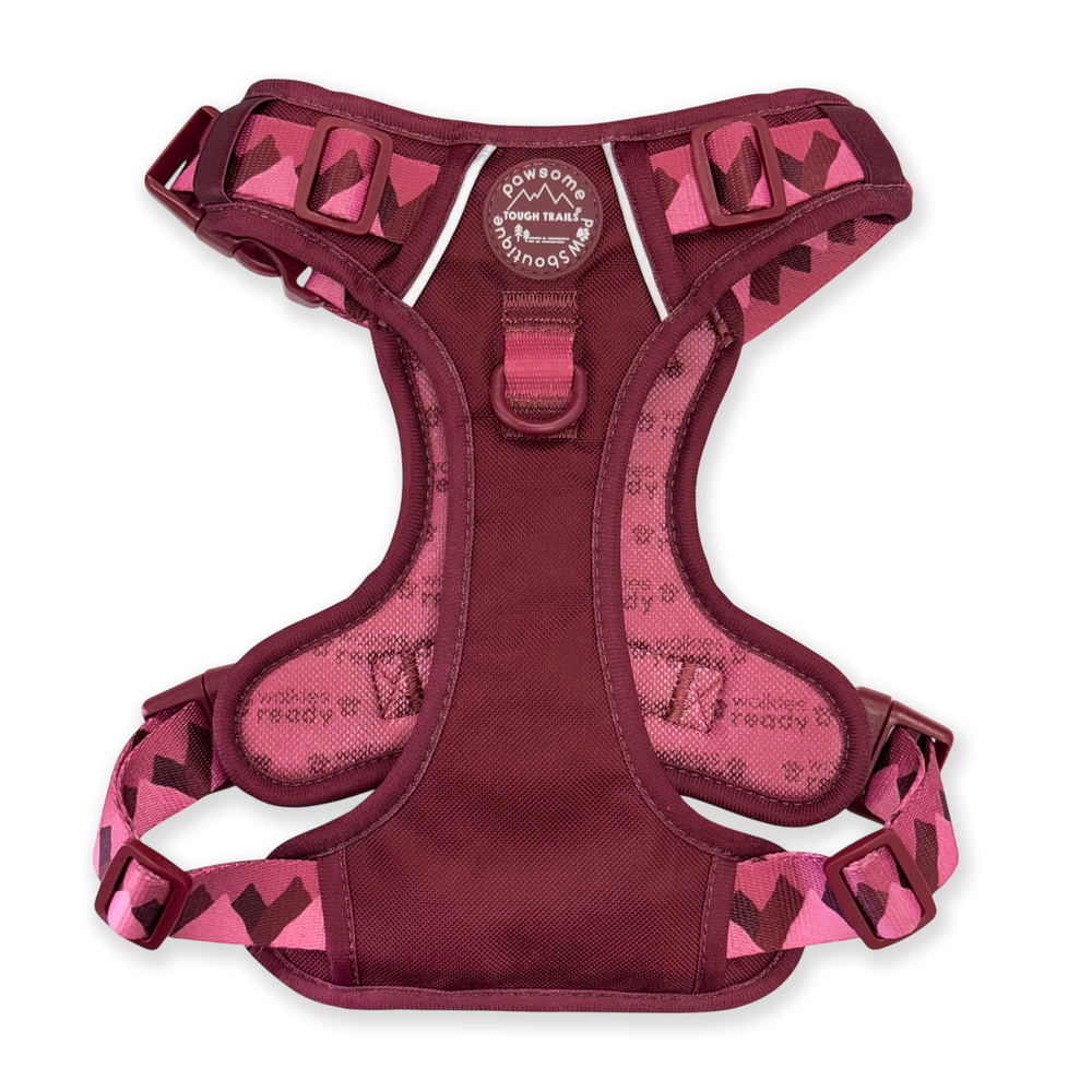 Tough Trails™ Harness - Walkies Ready® Mulberry