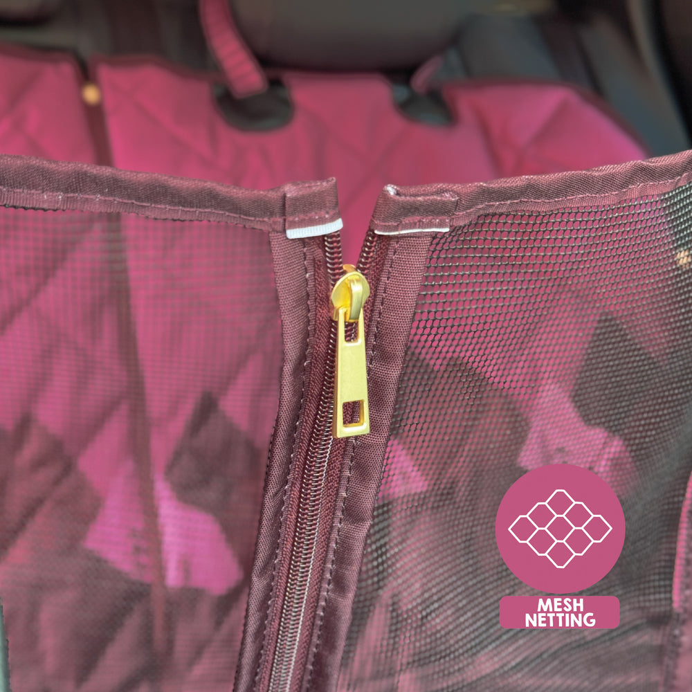 Car Seat Cover - Walkies Ready® Mulberry