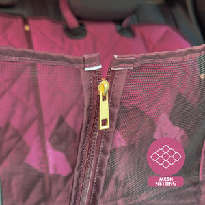 Car Seat Cover - Walkies Ready® Mulberry